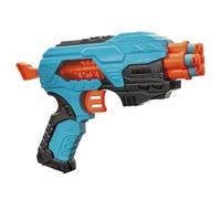 Air Warriors Hunter 4-Chamber Handheld Dart Blaster - Shoots up to 80ft - Includes Dart Blaster & 4x Accu-Darts - Fun Outdoor Toy for 8 Years & Older - Boys & Girls