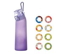 Air Water Bottle with Flavor Pods, 700ml, Workout Water Bottle, BPA Free Water Bottle, with 8 Water Bottle Flavor Pods, Sports Water Bottle Suitable for Outdoor sports, Gym, Gift
