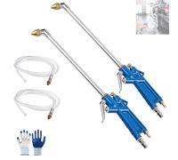 Air & Water Cleaning Gun Now with A New Upgrade, Heavy Duty Air Blow Gun with Long Nozzlev & 1.2M Hose, High Pressure Washer Guns, Say Goodbye to Stubborn Dirt and Dust (2PCS)