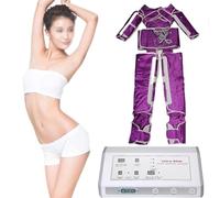 Air Wave Body Slimming Beauty Suit,Lymphatic Drainage Vacuum Therapy Suit, Muscles Relax Full Body Massage Weight Loss Device(Purple)
