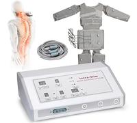 Air Wave Pressure Slimming Massagers Lymphatic Drainage Vacuum Therapy Pressotherapy Machine Muscles Relax Leg Arm Waist Body Massage,Pink (Grey)