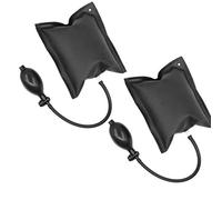 Air Wedge Pump,2 PCS Mounting Cushion Inflatable Air Wedge Alignment TPU Air Bags for Lifting for Doors Windows Car Shim Doorstop Chisel Furniture 50CM