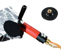 Air Wet Polisher/ Sander 4-Inch Versatile Wet Stone Grinder 4500 Rpm Pneumatic with Front Side Exhaust Great for Polishing Stone and Concrete