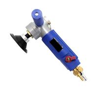 Air Wet Stone Polisher 4 Inch Air Pneumatic Sander Water-Feed Mill Wet Polisher Tool Machine for Marble Granite Stone Polishing for Polishing Granite (Blue 3inch 14mm)
