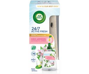 Air Wick Active Fresh 24/7 Automatic Spray Diffuser Unit + Jasmine Bouquet Refil