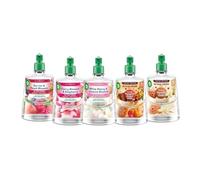 Air Wick Active Fresh Refills Variety Pack 228ml x5 | Velvet Vanilla Latte, Cherry Blossom & Raspberry, White Peony & Jasmine Blossom, Pumpkin Ginger Chai, Berries & Peach Blossom