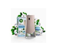 Air Wick Aerosol-Free Automatic Air Freshener Spray Kit Fresh Cotton 1 Gadget 1 Refill 2 AA Batteries 24x7 Active Fresh Odour Packaging may vary