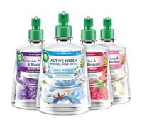 Air Wick Aerosol-Free Automatic Air Freshener Spray | Lasts Up to 3x70 Days (4 Refills, Pure Serenity, Berries & Peach Blossom, Lavender Meadow & Bluebells, White Peony & Jasmine Blossom)