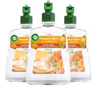 Air Wick Aerosol-Free Automatic Air Freshener Spray, Pumpkin& Winter Spice, Refills, 24 x 7 Active Fresh Odour Neutraliser, Lasts Up to 70 Days (Pack of 3)