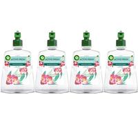 Air Wick Aerosol-Free Automatic Air Freshener Spray Refill, Eucalyptus & Freesia, Pack 4 x 228ml, 24x7 Active Fresh Odour Neutraliser, Lasts Up to 280 Days, Air freshener For Home