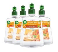 Air Wick Aerosol-Free Automatic Air Freshener Spray Refill, Pumpkin & Winter Spice, Pack 4 x 228ml, 24x7 Active Fresh Odour Neutraliser, Lasts Up to 280 Days, Air freshener For Home