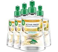 Air Wick Aerosol-Free Automatic Air Freshener Spray | Sweet Vanilla & Shea Butter | 4 Refills | 24x7 Active Fresh Odour Neutraliser | Lasts Up to 3x70 Days