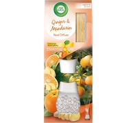 Air Wick Air Freshener Reed Diffuser, Ginger & Mandarin, Pack 1 x 33ml, Lasts up to 4 weeks, Room Diffuser