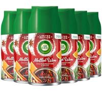 Air Wick Automatic Air Freshener Freshmatic Spray Refills| Mulled Wine | 6 x 250ml Airwick Refills| Lasts Total Upto 420 days