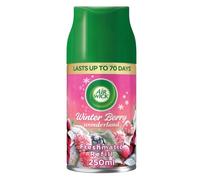 Air Wick Automatic Air Freshener Freshmatic Spray Refills| Odour Neutraliser, Bathroom and Room Air Freshener|Winter Berry Wonderland|1 x 250ml Refills|Lasts Up to 70 Days