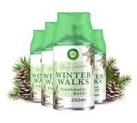 Air Wick Automatic Air Freshener Freshmatic Spray Refills| Stacey Solomon Collection, WINTER WALKS PINE| 4 Airwick Refills| Lasts Total Upto 280 days Bronze
