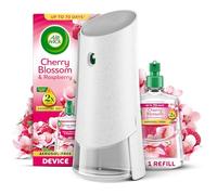 Air Wick Cherry Blossom & Raspberry Aerosol-Free Automatic Spray Kit, Lasts up to 70 days, Air Freshener