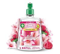 Air Wick Cherry Blossom & Raspberry Aerosol-Free Automatic Spray Refill 228ml, Lasts up to 70 Days, Air Freshener