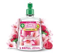 Air Wick Cherry Blossom & Raspberry Aerosol-Free Automatic Spray Refill 228ml, Lasts up to 70 Days, Air Freshener