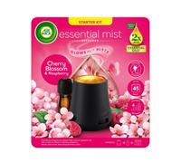 Air Wick Cherry Blossom & Raspberry Essential Mist Kit 20ml, Lasting for up to 45 days per refill, Air Freshener