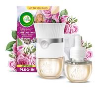 Air Wick Cosy Cottage, Frosted Roses and Mistletoe Advanced Electrical Plug-In Kit, 19ml, Lasts for up to 100 days