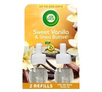 Air Wick Electric Refill - Sweet vanilla and shea butter,Pack 2 x 19 ml (Packing May Vary)