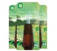 Air Wick |Energising Orange Blossom & Lime | Essential Mist Air Freshener Refill |20ml| Pack of 3