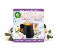 Airwick Essential Mist Diffuser Kit, Cosy Cottage by Stacey Solomon,1 Device & 1 refill (20 ml), Natural Essential Oils, Last up to 45 days, Air freshener