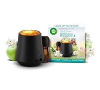 Air Wick Essential Mist Diffuser Kit, Morning Meadow by Stacey Solomon, 1 Device & 1 refill (20ml), Natural Essential Oils, Last up to 45 days, Air freshener