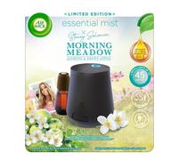 Air Wick Essential Mist Kit Morning Meadow 20ml - 2 Pack with Diffuser, Stacey Solomon Collection, Automatic Scent Release, Battery Operated Fragrance Dispenser