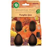 Air Wick Essential Mist Refill 2ct Pumpkin Spice Fall Scent Essential Oils Air Freshener
