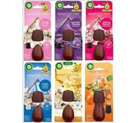 Air Wick Essential Mist Refills, Peony & Jasmine, Lavender, Cherry & Raspberry, Linen & White Orchid, Vanilla Haze, Mandarin & Sweet Orange, Pack 6 x 20ml, (6 different scents - 1 of each)
