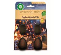 Air Wick Essential Mist - Twin Refill Bonfire & Crisp Fall Air 2 Refills