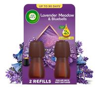 Air Wick Essential Mist Twin Refills, Relaxing Lavender, Pack 2 x 20ml, Natural Essential Oils, Last up to 90 days, Packaging may vary