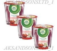 Air Wick Essential Oils Infusions Scented Candle 105ml - 3 Different Scents