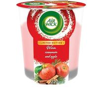 Air Wick Essential Oils Warm Cinnamon & Apple Candle 220g Limited Edition