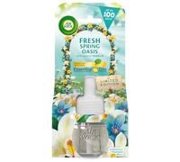Air Wick |Fresh Spring Oasis|Plug In Electrical Air Freshener Refills| 19ml |Pack of 1 |Lasts up to 100 days