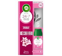 Air Wick Automatic Air Freshener Freshmatic Spray Kit, Cherry Blossom, 1 gadget & 1 Refills (250ml), Natural Essential Oils, Last up to 70 days, Air freshener