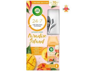 Air Wick Freshmatic Kit & Refill 250ml - Paradise Island, 70 Days pack of 1 PCS