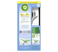 Air Wick Automatic Fragrance Spray Cotton & White Lilac 1 X Starter Set