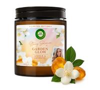 Air Wick Garden Glow Candle 205g, Natural Essential Oils, Distinctive Aroma, Aromatherapy, Mood-Boosting, Luxury Home Fragrance, Relaxation, Ambiance, Premium Scent