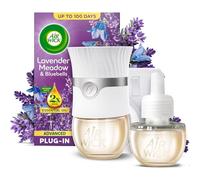Air Wick Lavender Meadow & Bluebells Advanced Electrical Plug-In Kit 19ml, Lasts for up to 100 days, Air Freshener
