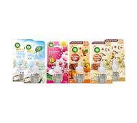 Air Wick Liquid Electrical Plug In19ml Variety Pack of 6 Refills | Infused with 2x more natural essential oils, Fragrances lasting up to 120 days based on 12 hours usage/day on lowest setting
