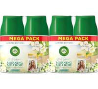 Air Wick | Morning Meadow |Automatic Air Freshener |Freshmatic Auto Spray Refill | 250ml| Pack of 4|Lasts Up to 70 days per refill