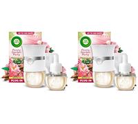 Air Wick Peony Garden Party Advanced Electrical Plug-in Kit 19ml, Lasts for up to 100 Days, Air Freshener (Pack of 2)