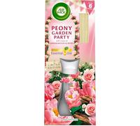 Airwick Reeds Diffuser Peony Garden Party, Essential Oils, lasts up to 6 weeks, 42 ml