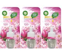 Air Wick |Pink Sweet Pea |Plug In Electrical Air Freshener Refills| 19ml |Pack of 3 |Lasts up to 600 days