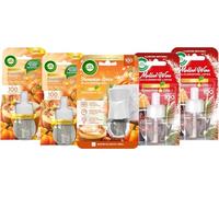 Air Wick Plug Bundle - Diffuser Kit, Pumpkin Spice & Everything Nice, 1 Device & 1 Refill19ml - Pumpkin Spice and Everything Nice X 2 refills 19ml - Mulled Wine, Pack 2 x 19ml