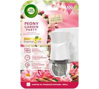 Air Wick Plug in Diffuser Kit Peony Garden Party 1 Device and 1 Refill (19ml) Lasts up to 100 Days