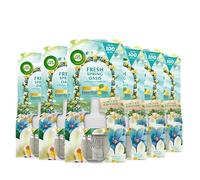 Air Wick Plug in Diffuser Refill, Fresh Spring Oasis, Pack 6 x 19ml, Long Lasting Fragrance, Lasts up to 600 Days, Plug in Air freshener